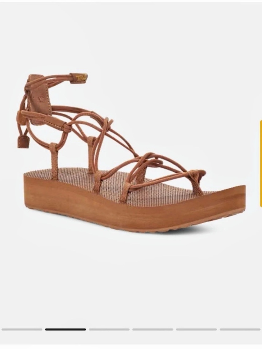 Teva Midform Infinity Women's Strappy Platform Sandals Brown